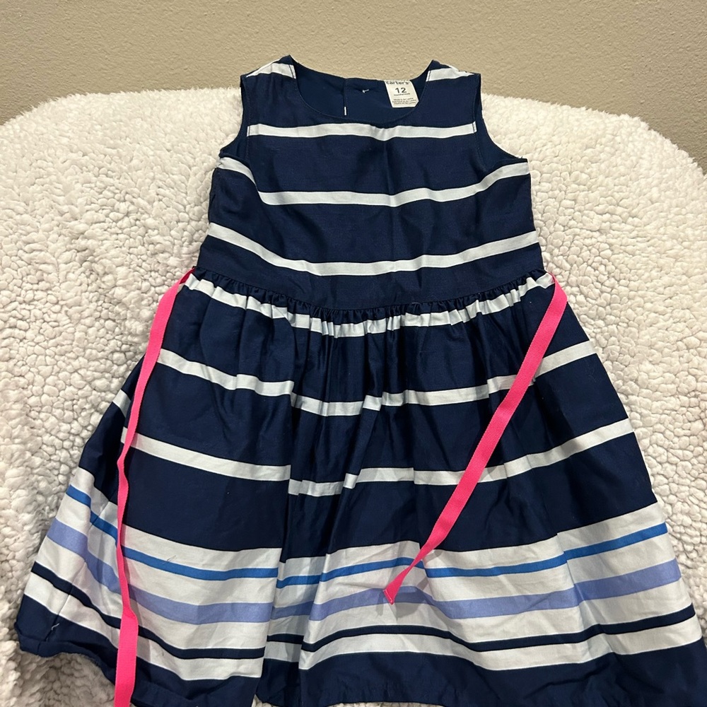 Carter’s 12 month size blue dress